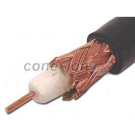 Cable coaxial libre de halógenos rollo 100mts